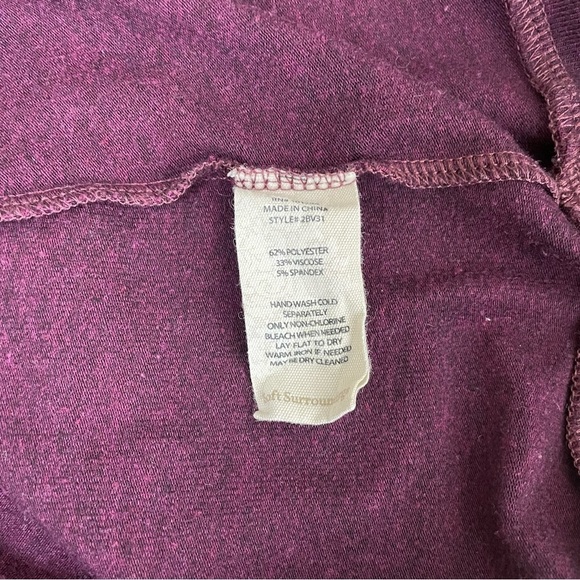 Soft Surroundings Madeline Tunic Asymmetrical Top Medium - Picture 11 of 13